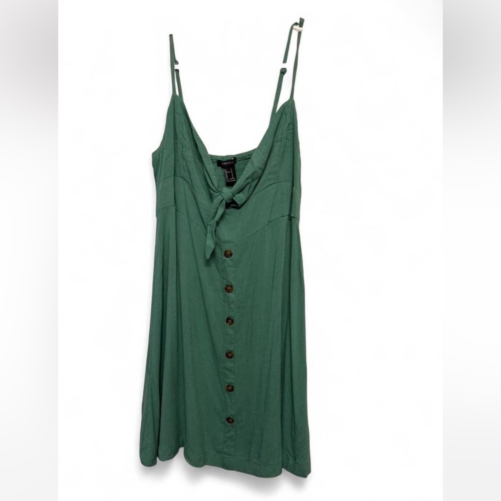 Forever 21 Green Mini Dress